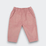 Little Moony Woodrose Premium Cotton Corduroy Pants with Pocket for Babies and Kids