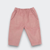 Little Moony Woodrose Premium Cotton Corduroy Pants with Pocket for Babies and Kids