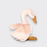 Little Moony Musical Swan from The Little School of Dance with soft velvet details for babies