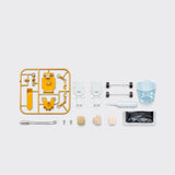 Little Moony Salt-Powered Robot STEM science kit for kids learning about alternative energy and robotics parts.