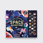 Little Moony Sound Explorers Space Adventure hardcover sound book with 20 NASA-inspired space sounds for kids