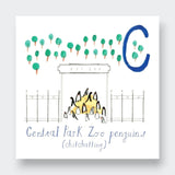 Little Moony NYC ABC by Mr. Boddington - A Delightful Alphabet Book for Young Explorers. Sample Page Letter C.