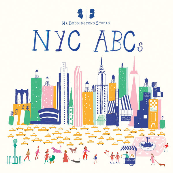 NYC ABC by Mr. Boddington - A Delightful Alphabet Book for Young Explorers. Cover page.